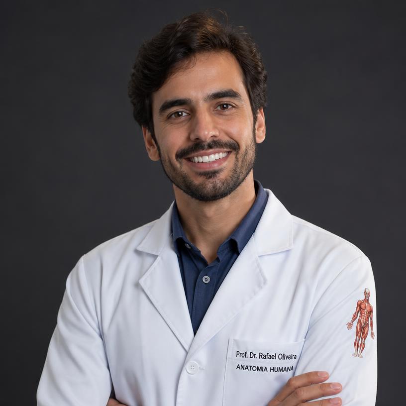 Prof. Dr. Rafael Oliveira, criador da Anatomia Inteligente